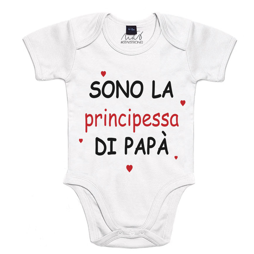 Body Neonato "Principessa di Papà"