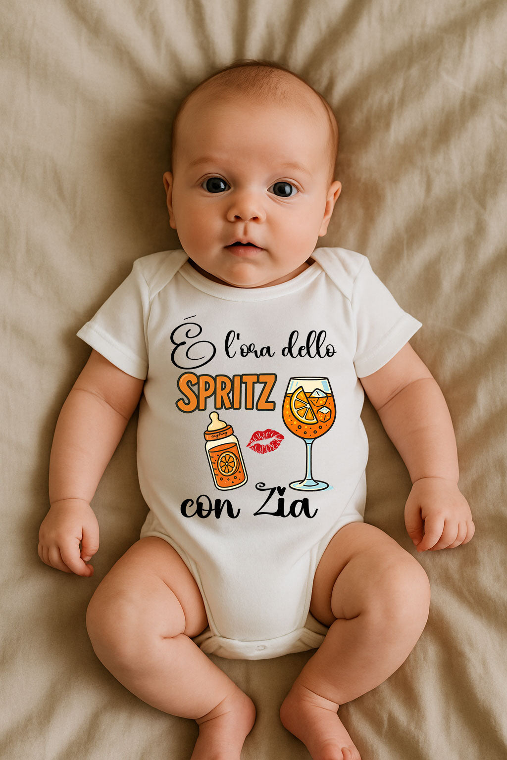 Body Neonato “SPRITZ CON ZIA 🍹”
