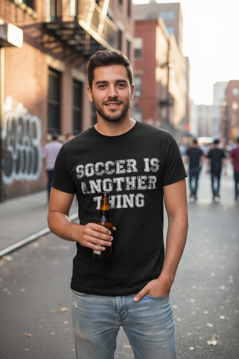 T-Shirt "Soccer in another thing"