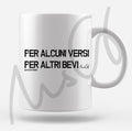 Tazza "X alcuni versi" Tazza bianca