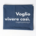 Kit Mare Telo + Borsa "Voglio vivere cosi" – MsG #StayStrong